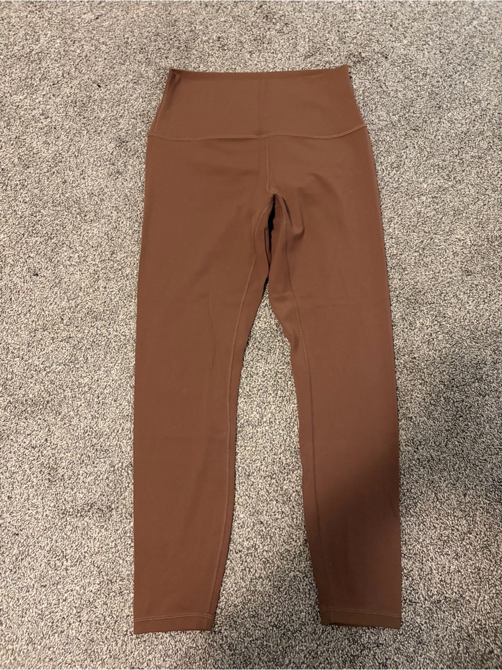 CRZ YOGA High-Waist Lava Brown Leggings 25” inseam